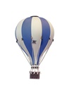 Montgolfière décorative Taille S Beige et Bleu - Super Balloon