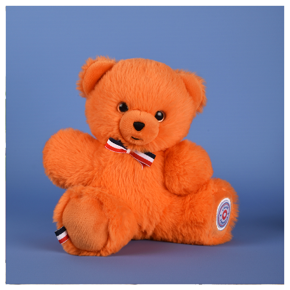 Le NOUNOURS Français 19cm – Mandarine - L'Ours Français