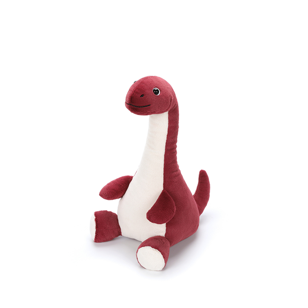 Peluche Dinosaure bordeau - Mc Hugs