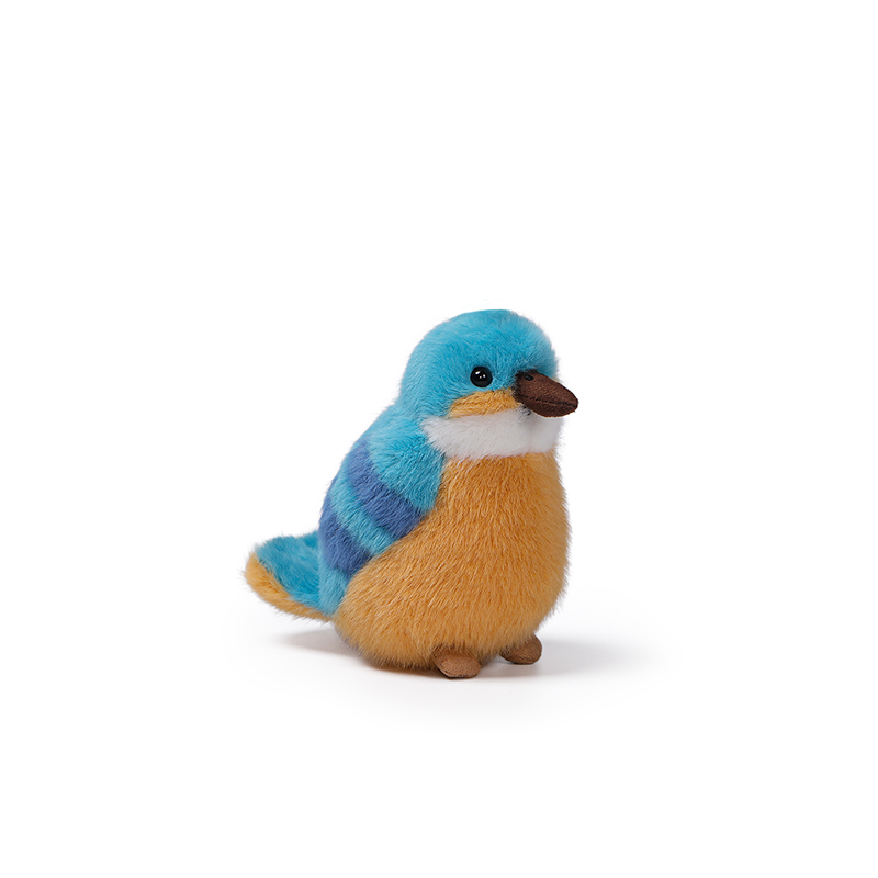 [MC400304] Peluche oiseau martin pêcheur 12 cm - Mc Hugs
