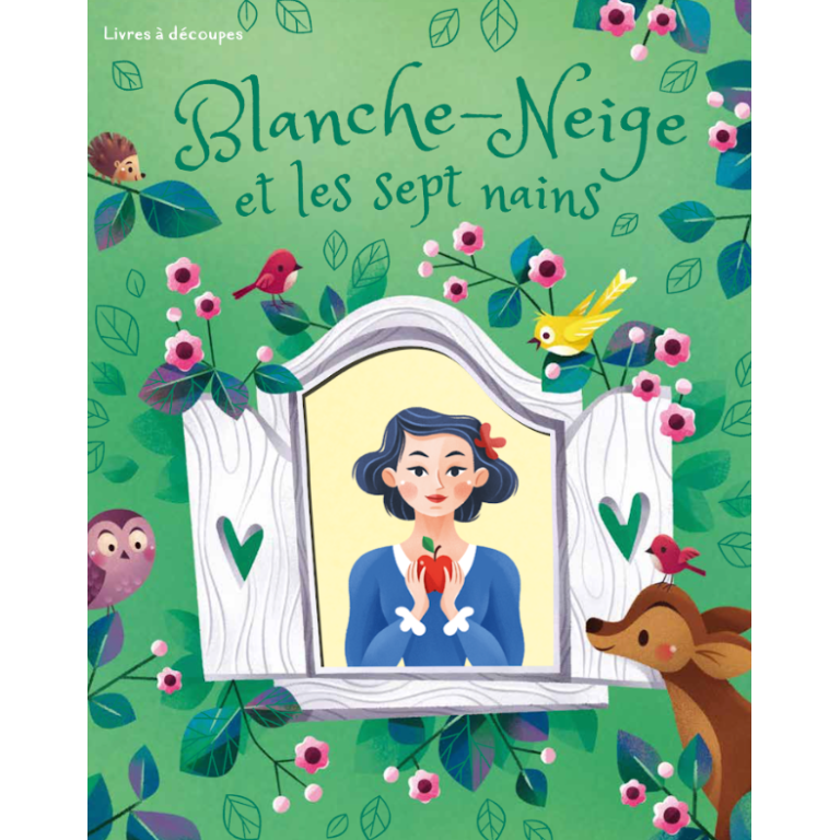 [380899] Livre découpé Blanche Neige et les 7 Nains - Editions Sassi Junior