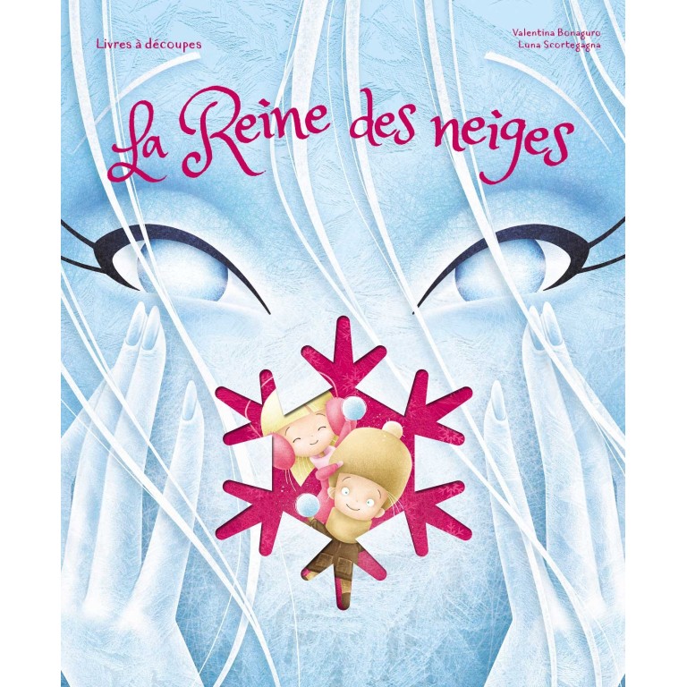 [608941] Livre découpé La Reine des Neiges - Editions Sassi Junior
