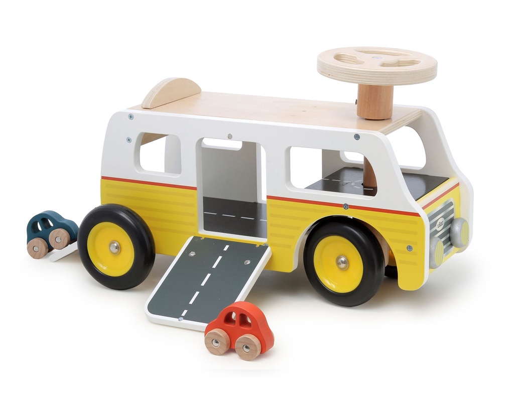 Porteur en bois camion garage