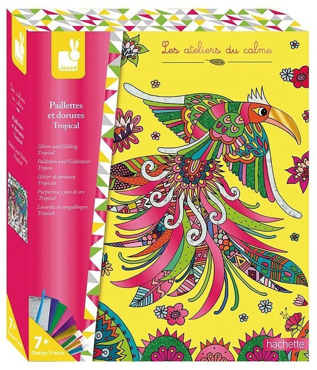 [J07824] Paillettes et dorures Tropical - Janod