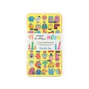 12 crayons de couleurs Néon Les Smoucks - Moulin Roty