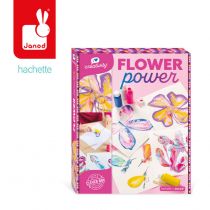 [J07738] Kit créatif peinture pouring Flower power - Janod