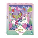 5 tableaux stickers en mousse a sabler et pailleter - Janod