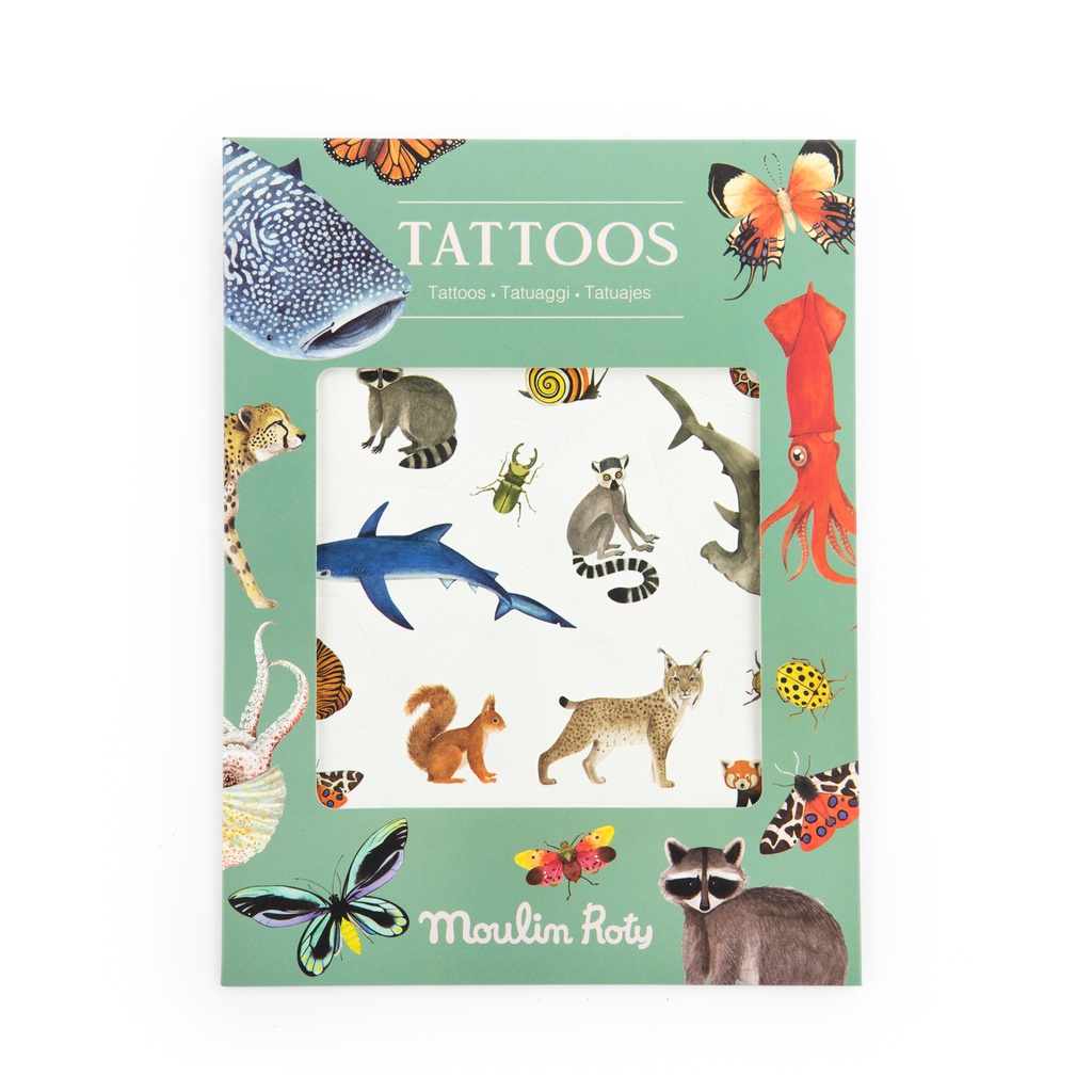 [719190] Tatouages Tout autour du monde - Moulin Roty