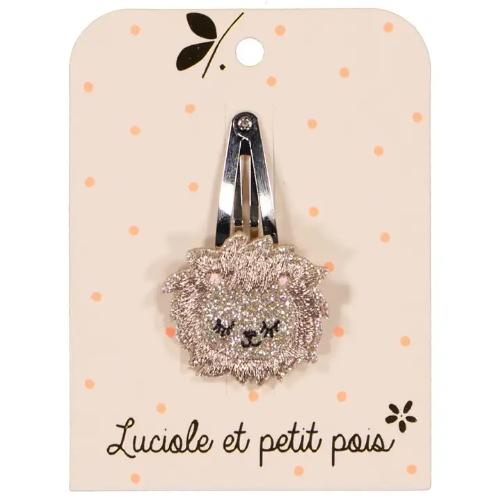 [F_32] Barrette Lion - Luciole et Petit Pois
