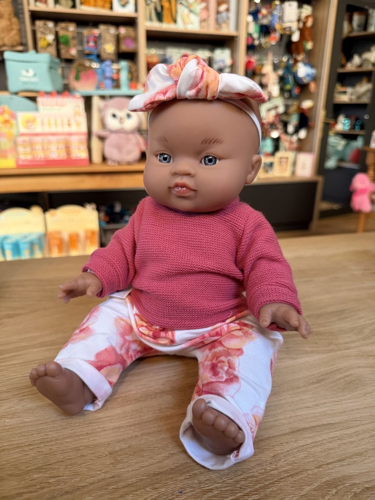 [04131] Poupon 34 cm - Gordis - Olga avec un ensemble rose - Paola Reina