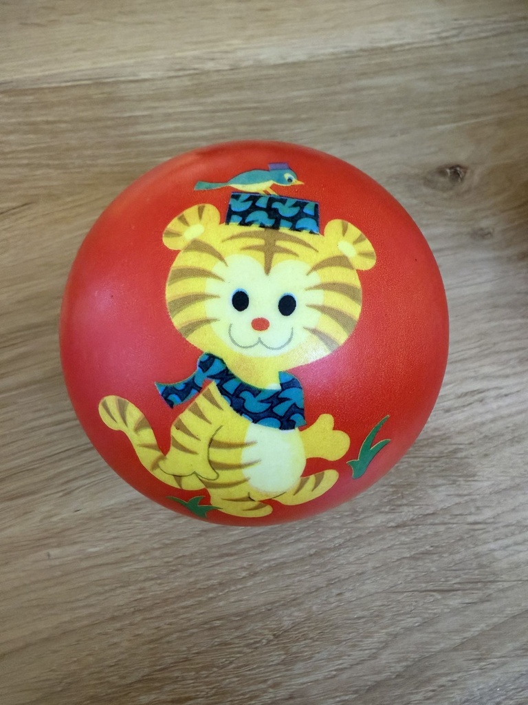 [DJ10101] Ballon tigre lion 12 cm - Djeco