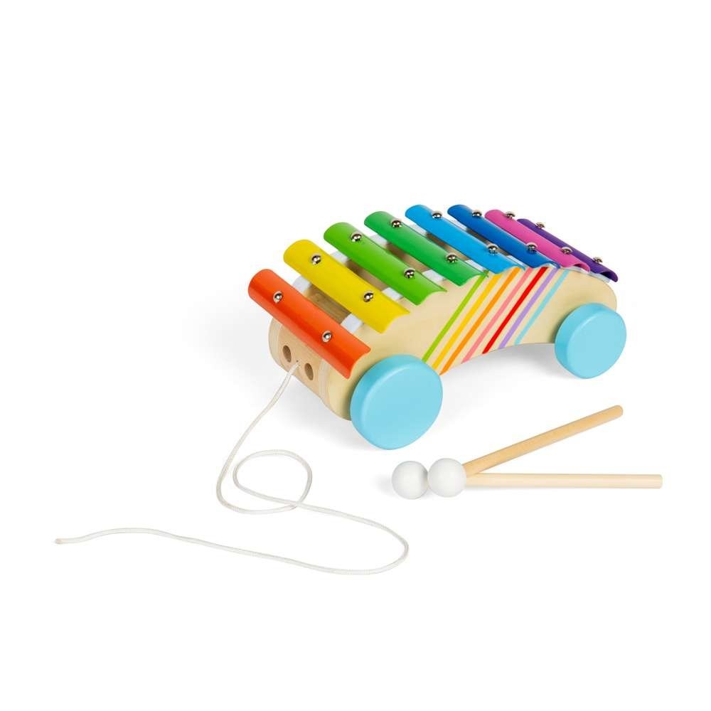 Xylophone à tirer en bois - Bigjigs