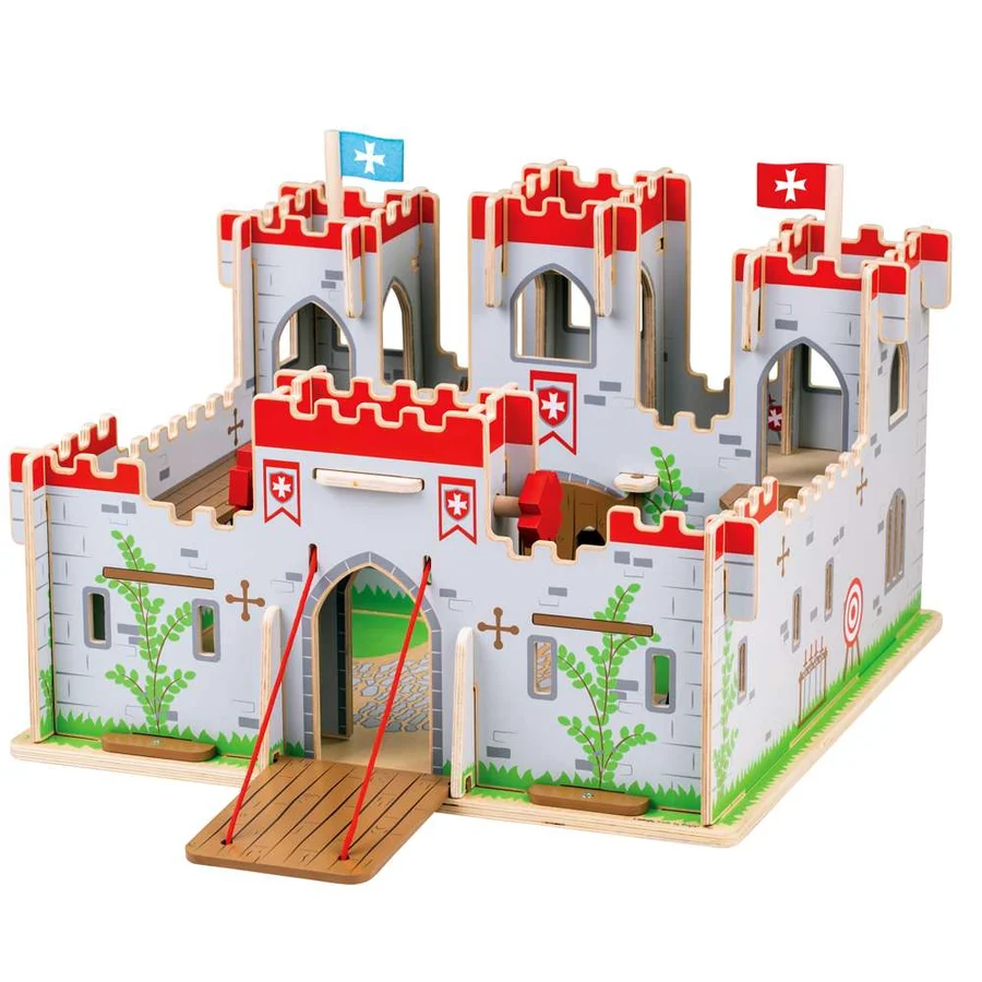 Chateau Fort du roi Georges avec chevaliers - Bigjigs