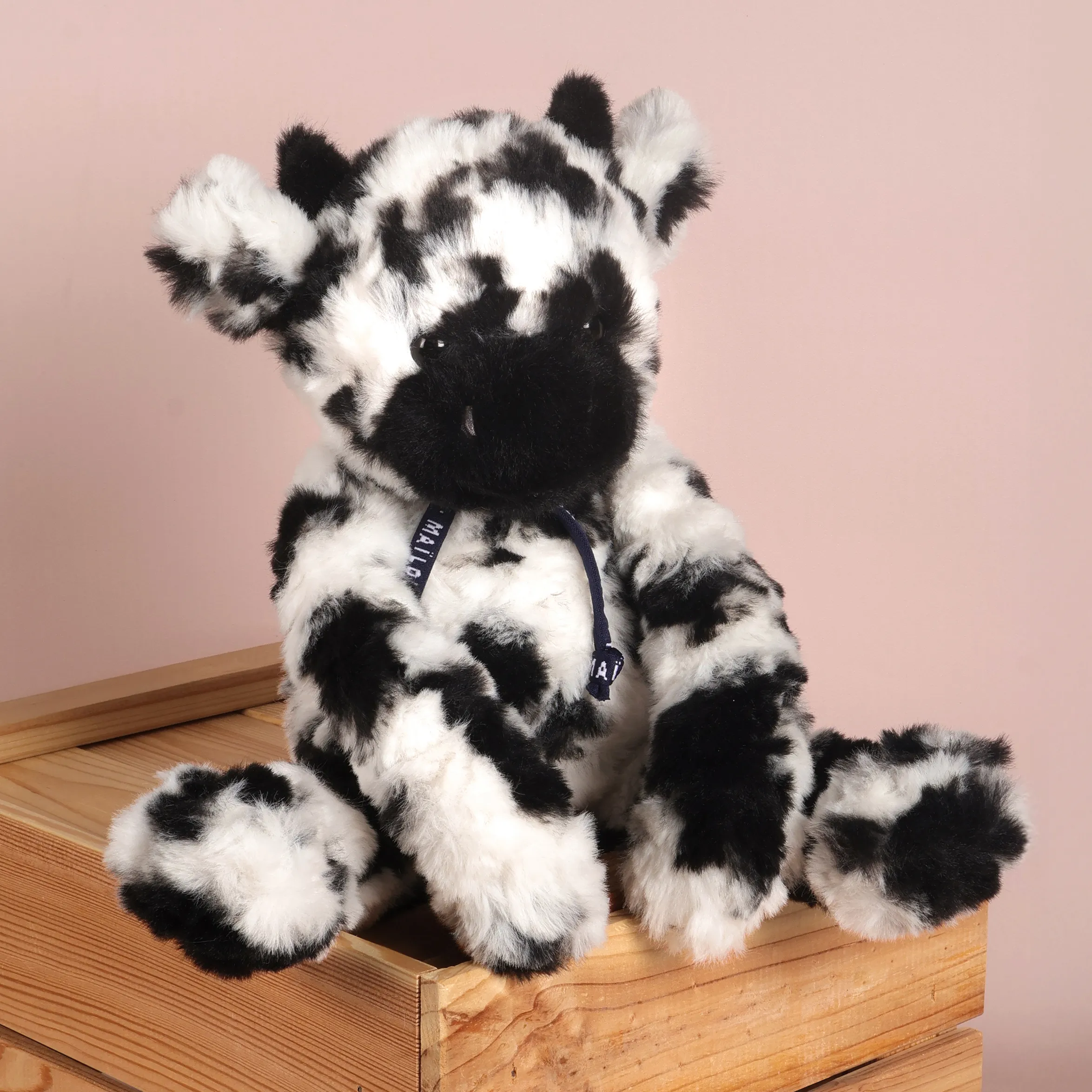 Peluche vache Suzette 37 cm - Mailou Tradition