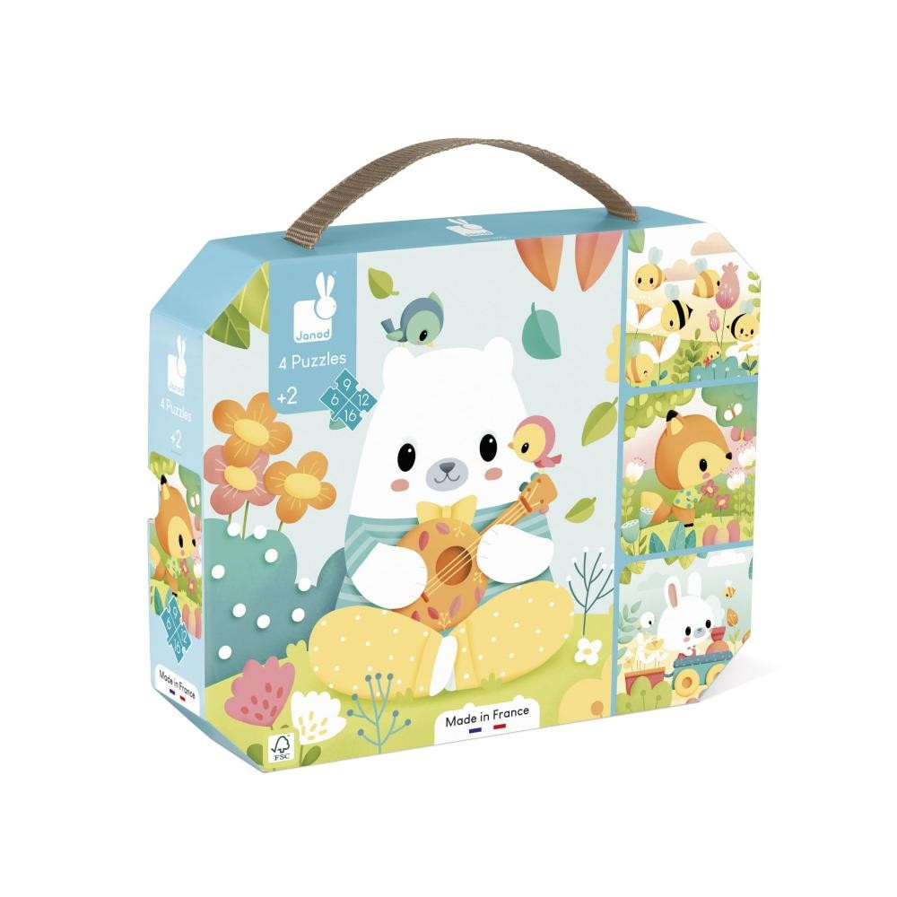 [J02552] 4 puzzles évolutifs Pure - Janod
