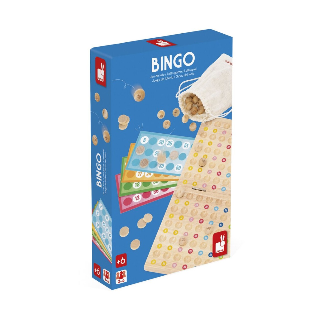 [J03028] Jeu de Loto Bingo - Janod
