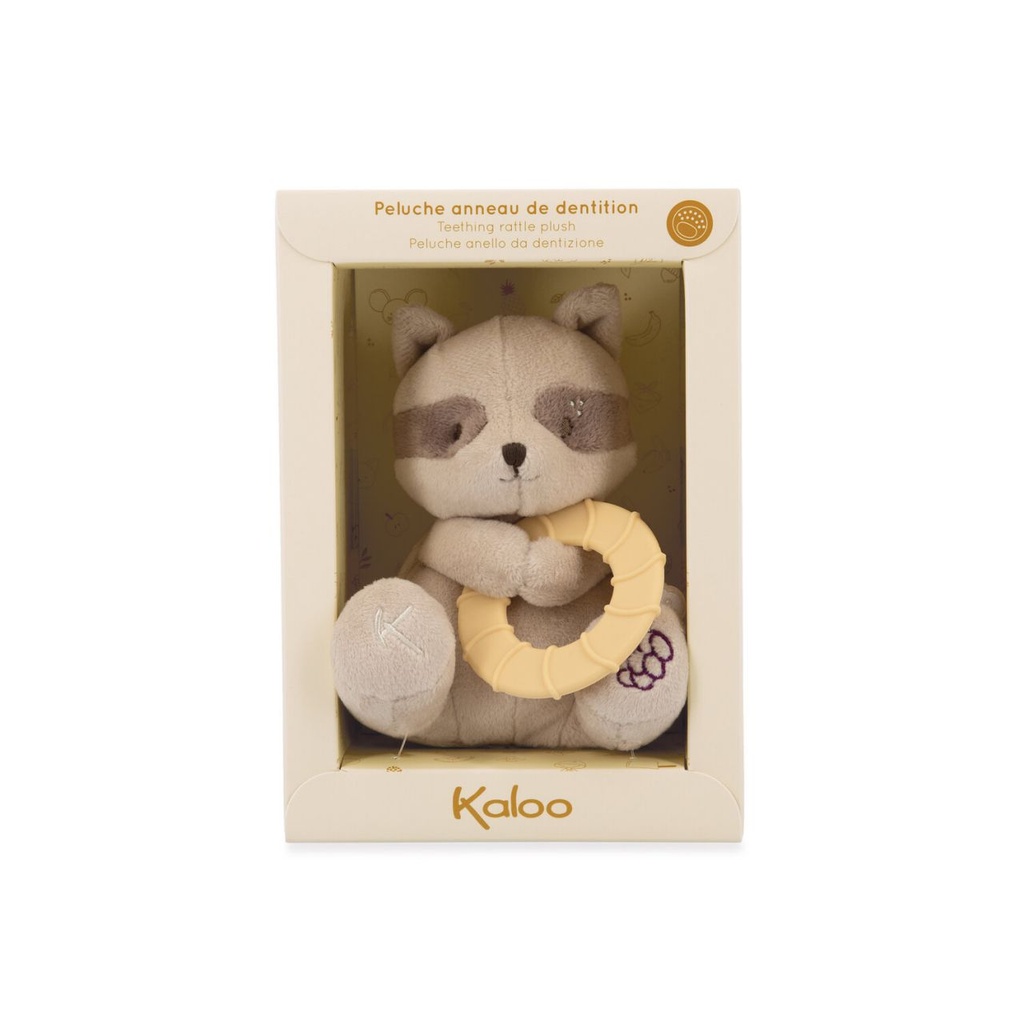 [K208006] Peluche anneau de dentition raton laveur - Kaloo