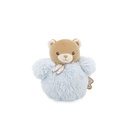 Peluche pompon ours bleu - Kaloo