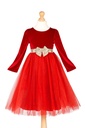 Robe rouge déguisement Amarilla 5-7 yrs, 110-122 cm - Souza
