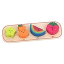 Puzzle encastrements éviolutifs Fruits en bois - Vilac