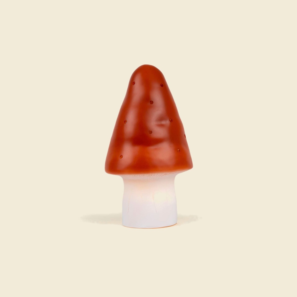 Lampe petit champignon Rouge Brique - Egmont Toys