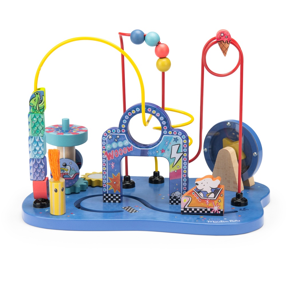 [684376] Circuit de perles Fête Foraine Puce & Pilou – Moulin Roty