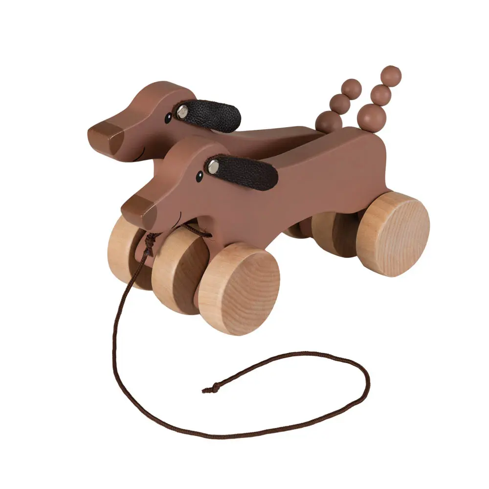 Edward le chien à tirer en bois – Egmont Toys