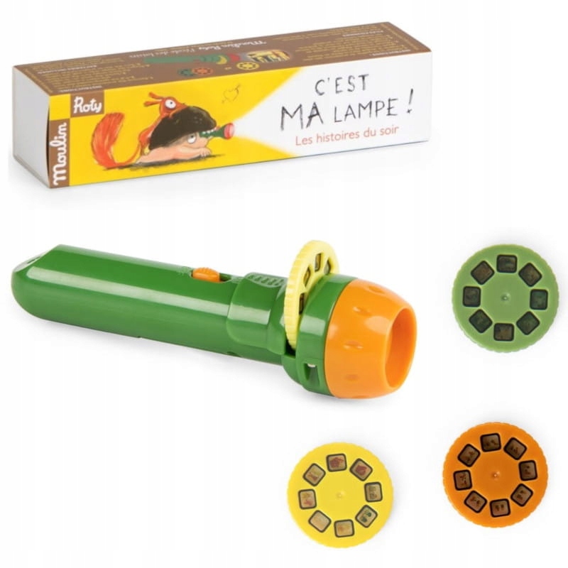 Lampe à histoire C'est ma lampe - Moulin Roty