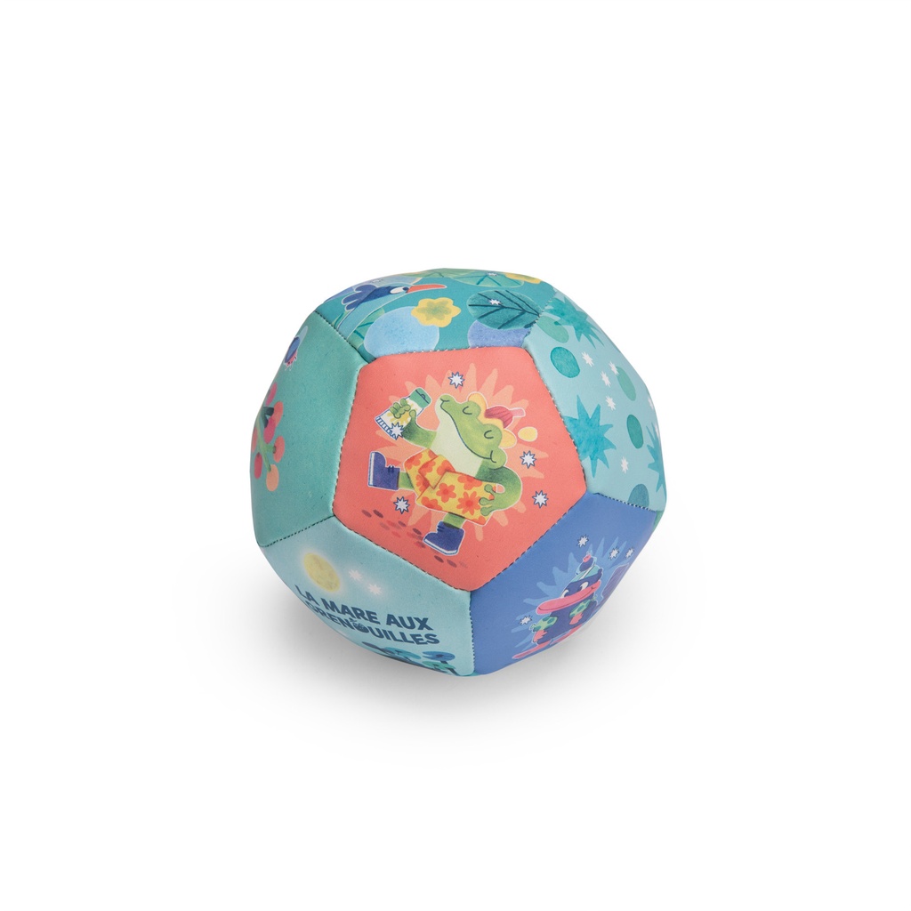 Ballon souple 10 cm La Mare aux Grenouilles – Moulin Roty