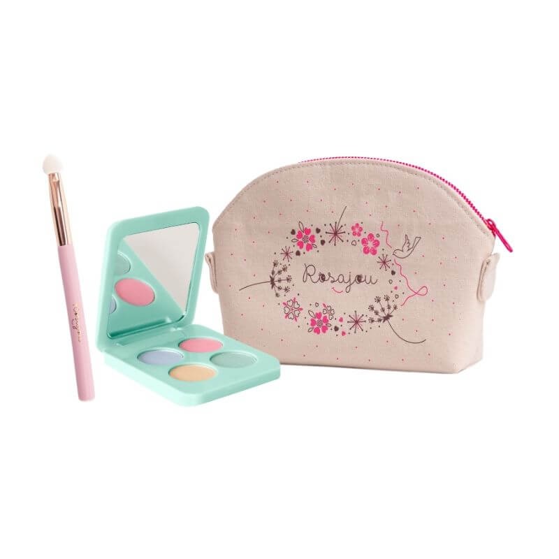 Trousse de maquillage enfant avec fards à paupières - Rosajou