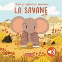 Livre Douces histoires sonores La savane - Sassi