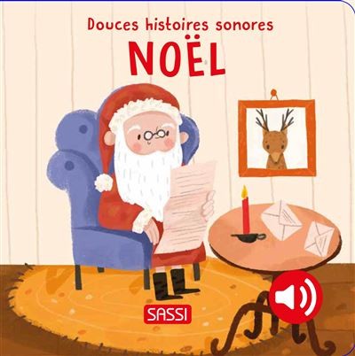[356191] Livre Douces histoires sonores Noël - Sassi