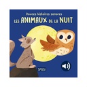 Livre Douces histoires sonores Les animaux de la nuit - Sassi