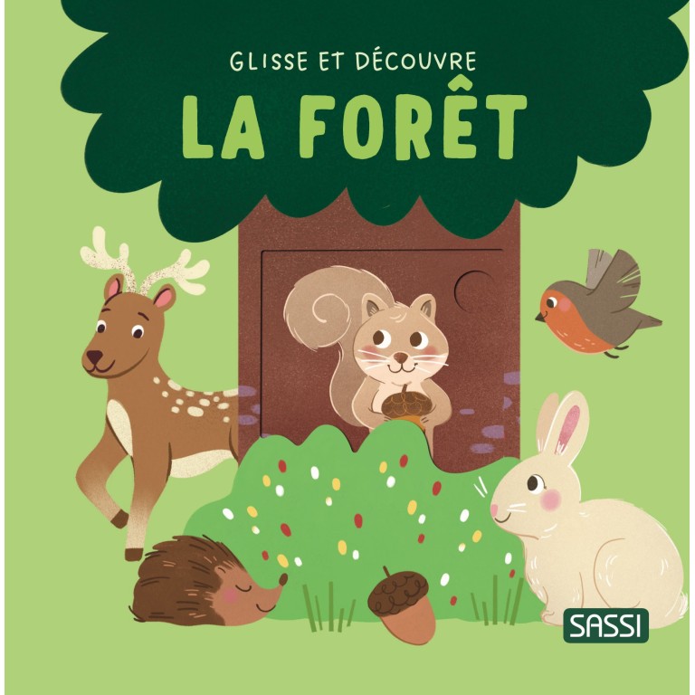 [357846] Livre Glisse et Découvre La Forêt - Sassi Junior