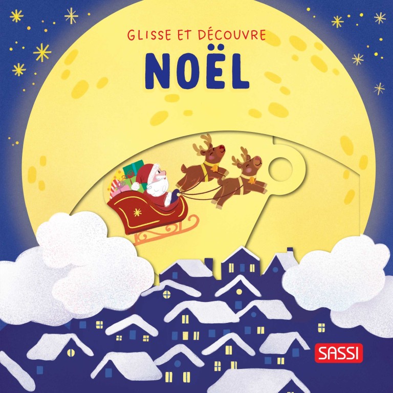 Livre Glisse et découvre Noël - Sassi Junior