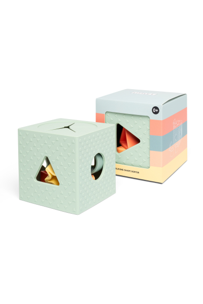 Cube à formes à encastrer en silicone - Little L