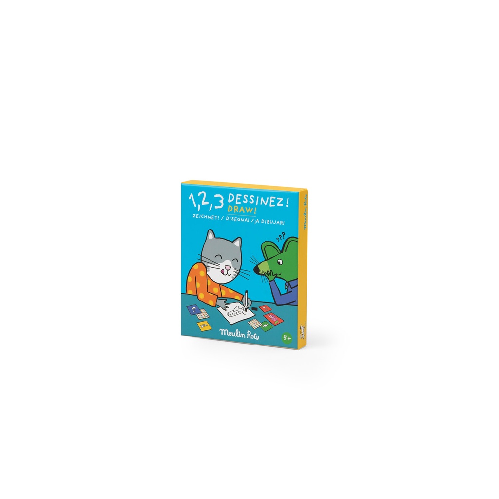 Jeu 1, 2, 3 Dessinez ! Les Loufoques – Moulin Roty