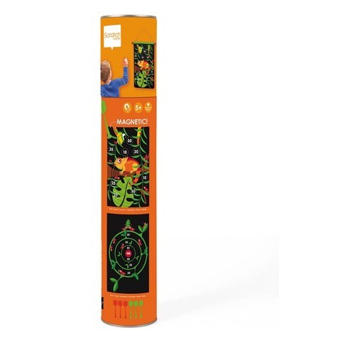 Jeu de flechettes magnétiques Jungle - Scratch