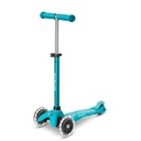 Trottinette enfant dès 2 ans Mini Micro Deluxe LED - Aqua