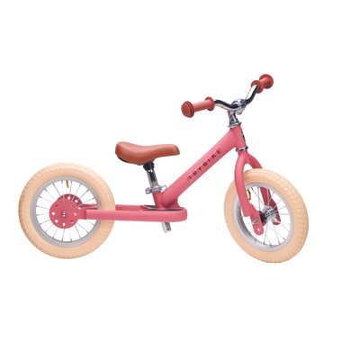 Draisienne évolutive Rose Mat – Vélo enfant vintage - Trybike
