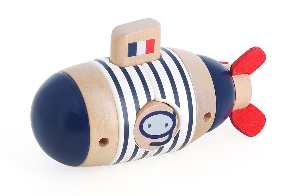 Empilable surprise sous-marin - Collection Marine nationale - Vilac