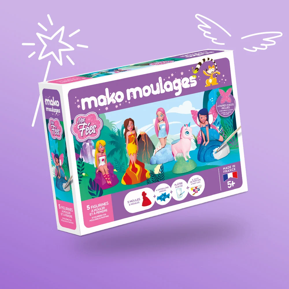 Coffret moulage Mes Fées - Mako Moulage